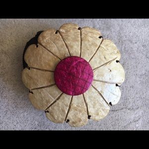 Flower Coin or Jewelry Purse